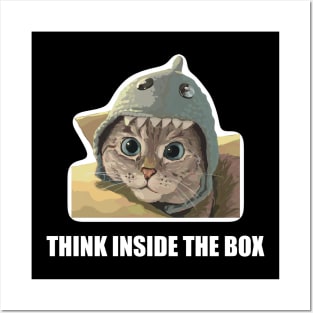 Think inside the box Posters and Art